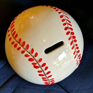 NWOT Baseball Coin Bank